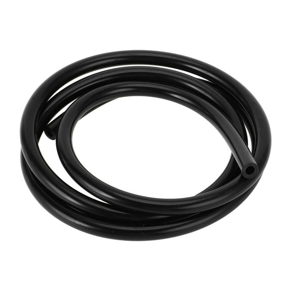6.6FT 1/4" 6mm ID 2.5mm Thickness Silicone Vacuum Tubing Hose Automotive Vacuum Line for Air and Water