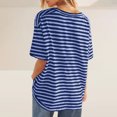 thumbnail image 7 of Womens Summer Tops Casual Cotton T Shirts Loose Fit Womens Summer Shirts with Sleeves, 7 of 7