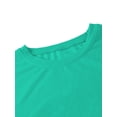 thumbnail image 6 of Gomelly Women Outfits Elastic Waist Tracksuit Set Solid Sportswear Womens Summer Beach Sweatsuit Two Pieces Activewear 1# Green S, 6 of 9