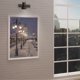 thumbnail image 4 of Cuadros Decorativos Invierno nieve vista 5D DIY completo redondo diamante pintura mosaico paisaje decoración Tmvgtek embutido en tela, 4 of 9