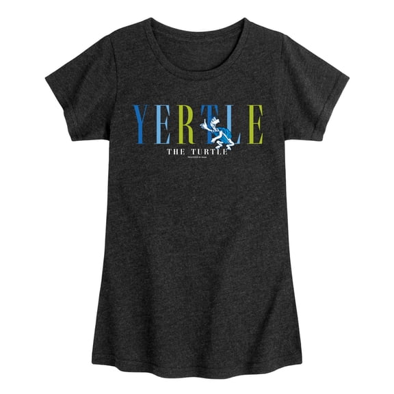Dr. Seuss - Yertle the Turtle Prep - Youth Girls Fitted Short Sleeve T-Shirt
