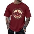 thumbnail image 2 of T Shirts for Men 2026 Summer Casual Short Sleeve Crewneck Vintage Racers Hot Rod Masters Graphic Tees Streetwear, 2 of 4