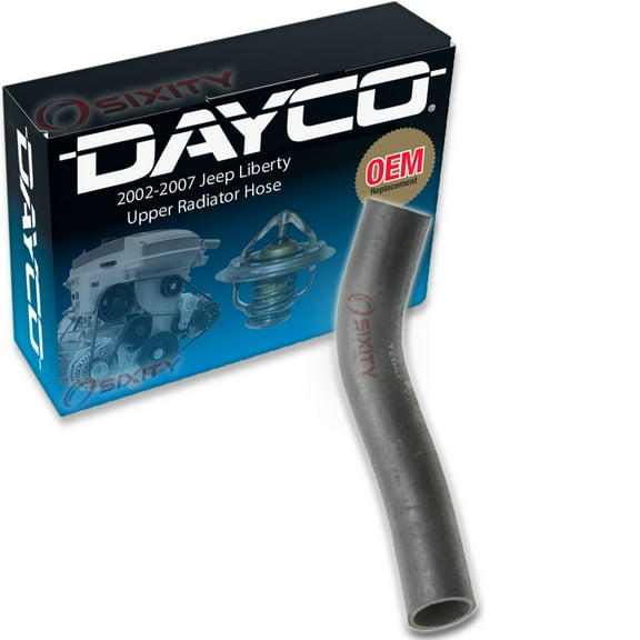 Dayco Upper Radiator Coolant Hose compatible with Jeep Liberty 3.7L V6 2002-2007