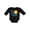 AB-Black, variant on First Trip Around the Sun Sunny Birthday Boys or Girls Long Sleeve Baby Bodysuit