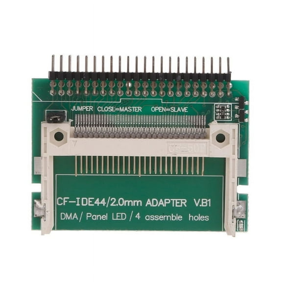 ZPAQI CF Compact Flash Memory Card to Laptop 2.5" 44 Pin Drive Board HDD IDE Adapter