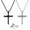 Black&Silver, variant on Jewelry Necklace Mens Jewelry Cross Necklace Necklaces Mens Necklaces Black/Silver Cross Necklace for Men 2 Pack