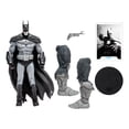 thumbnail image 3 of McFarlane Toys DC Multiverse Arkham City Batman Black and White Gold Label - 7 in Collectible Figure Walmart Exclusive, 3 of 11