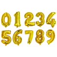 thumbnail image 3 of Globos digitales con números de papel de aluminio dorado y plateado de 16, 32 y 40 pulgadas, para cumpleaños, bodas, fiestas, suministros para baby shower, 3 of 5