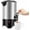 12.6x7.9In 5.2L, variant on 15L Commercial Coffee Urn, 1.4KW Stainless Steel Large Coffee Maker with Percolator System & Temp Control Function Electric Hot Water Dispenser for Party Office Wedding (20.3x10.4In 15L)