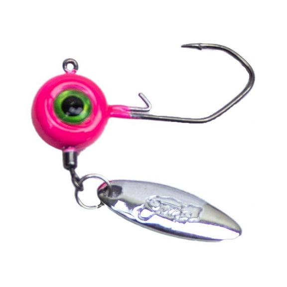 Jenko Fishing Slasher Spin Jig 1/16oz Swimbait Jighead Pink