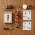thumbnail image 5 of Amigurumi Crochet Kit Christmas Reindeer Ornament Handmade Holiday Craft Supplies For Beginner DIY Decor, 5 of 5