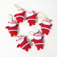 thumbnail image 3 of Adornos de madera para árbol de Navidad, artesanías, adorno colgante para árbol de Navidad con cuerda colgante, 10 Uds., 3 of 4