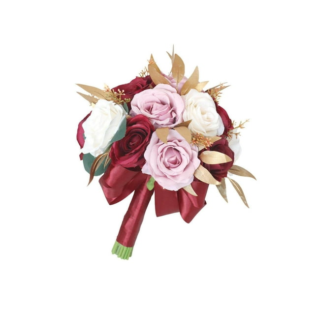 Bouquets Faux Durable Romantic Multipurpose for Anniversary Holding Flower Fake Holding Flower Photographic Scene Layout