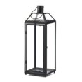 thumbnail image 1 of Accent Plus 10017438 Iron Midtown Large Black Lantern, Black, 1 of 1
