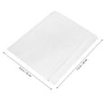 thumbnail image 2 of 50 Pcs Dustproof Transparent Storage Bag Holders for List Receipt Invoice (Transparent), 2 of 9