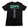 thumbnail image 2 of Sum 41 Unisex T-Shirt: Order In Decline Tour 2020 Purple Skull (Ex-Tour & Back Print), 2 of 2