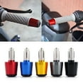 thumbnail image 2 of 2Pcs Aluminum Handlebar End Motorcycle Accessory Handlebar Grips Ends, 2 of 14
