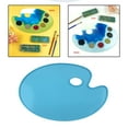 thumbnail image 1 of de Pintura Hecha a Mano, Molde de Silicona, Placa de Bandeja, Caja de Sombra de Ojos, Molde de Tablero de Dibujo para Niños, Adultos, Estudiant Azul 301x206cm Baoblaze Molde de silicona de paleta, 1 of 8