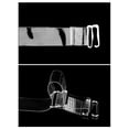 thumbnail image 4 of Tirantes de sujetador ajustables de metal transparente y mate Inspire Chic para mujeres Claro-4, 4 of 5
