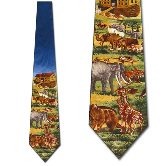 Noahs Ark Necktie Mens Tie