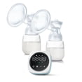 thumbnail image 1 of Sacaleches eléctrico Extractor de leche doble Extractor de leche eléctrico portátil Manos libres para amamantar con pantalla LED 3 modos 9 Nivel de succión Bajo nivel de ruido Capacidad de la botella Meterk Sacaleches eléctrico, 1 of 7