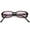 Black / Pink, variant on True Vintage Small Frame Rectangle Sunglasses Color Tinted Lens 46mm (Tortoise / Smoke)