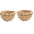 thumbnail image 1 of 2Pcs Hand-woven Bird Breeding Hanging Cage for Finch Canary, 1 of 9