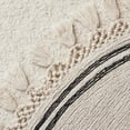 thumbnail image 4 of Safavieh Easy Care Hepburn Solid Cotton Machine Washable Area Rug, Ivory, 5' x 5' Round, 4 of 8