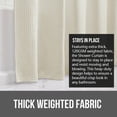 thumbnail image 5 of Waffle Shower Curtain, Thick Weighted Fabric, Wrinkle and Rust Resistant, Weighted Hem,Classic Hotel Quality Design, Machine Wash, 5 of 7