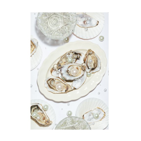 1x Studio III 'Oysters A Pearls No 03' Canvas Art