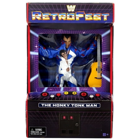 WWE Wrestling RetroFest The Honky Tonk Man Action (Best Of The West Wrestling Tournament)