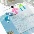 thumbnail image 3 of Kit Completo de Resina Epoxi para Joyería, Incluye Moldes N°14 y N°15, Accesorios de Metal y ABS, Multicolor, Ideal para Crear Pendientes y Aretes Únicos, Tamaño 10x15x5cm, Peso 340g/385g., 3 of 6