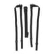 thumbnail image 2 of Cinturón de Seguridad de 5 Puntos para Niños Con Correas Ajustables de Nylon y PlásTiCO, Negro, 2 of 7