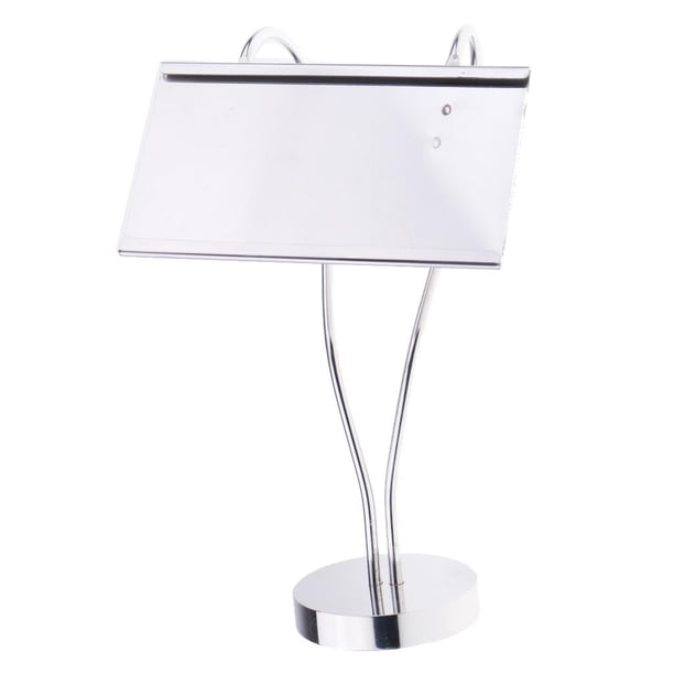 Número de mesa Stand tarjetas de comida de acero inoxidable soporte mesa menú titulares mesa display s-1 S-1 Magideal Número de mesa Stand