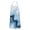Blue Wave Marble, variant on Blue Wave Marble Pattern Apron-Garden Aprons for Women with Pockets-Cotton Linen Waterproof Kitchen Cooking Gardening Aprons Adjustable for Kitchen,Cooking,BBQ and Salon 33x27 Inch