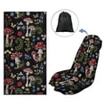 thumbnail image 5 of Xixirimido Abstract Mushroom Daisy Print Sweat Towel Car Seat Cover for Gym Workout Athletic Running Towel for Outdoor Sports Universal Auto Front Seat Protector for Trucks, SUV, 5 of 8