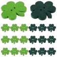 thumbnail image 4 of 50 botones del Día de San Patricio, botones de trébol, insignias de madera para festivales irlandeses, decoraciones para fiestas, manualidades, accesorios de costura DIY., 4 of 7