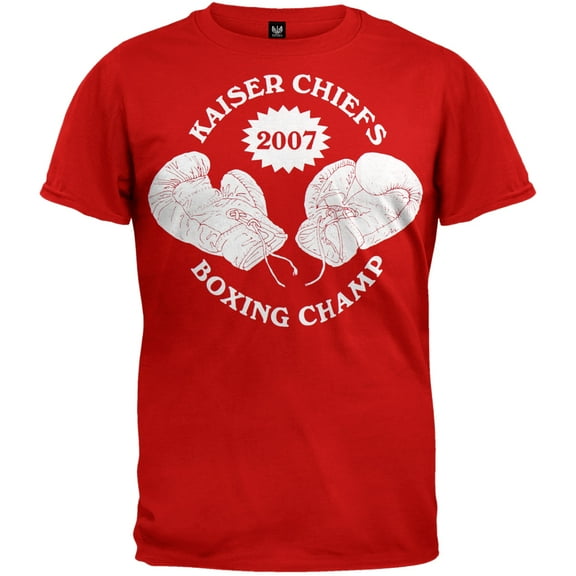 Kaiser Chiefs Men's Boxing Champ Short Sleeve T Shirt