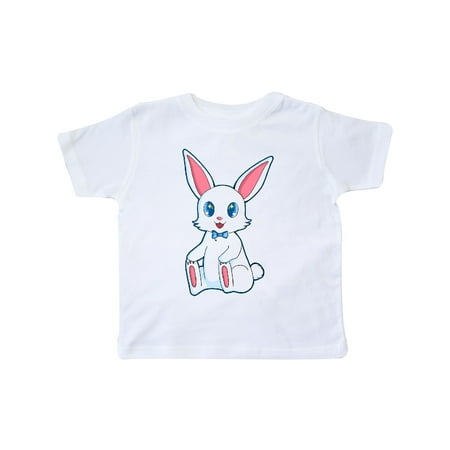 

Inktastic Happy Easter Boy Bunny in Blue Gift Toddler Boy Girl T-Shirt