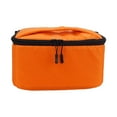 thumbnail image 4 of koolsoo Fishing Reel Bag Fishing Reel Case Protective Case Cover Handbag Storage Bag Fishing Tackle Organizer Round Baitcasting Reel Orange, 4 of 8