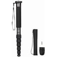 thumbnail image 1 of K-266 Lightweight Portable Monopod, 6-Section Compact Aluminum Alloy Unipod Stick, Max. Load 10kg / 22lbs,, 1 of 5