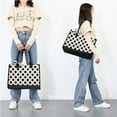 thumbnail image 4 of Fashion Shoulder Bag Hit Color Women Shopping Tote Handbags (Zebra Pattern), 4 of 7