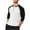 White, variant on Men's Casual Classic Vintage Long Sleeve Raglan Henley Shirts Baseball Active T-Shirt