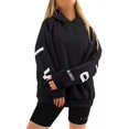 thumbnail image 2 of Sudaderas De Mujer Afelpada Moda Casual Hoodie Con Capucha, 2 of 7