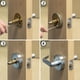 thumbnail image 5 of Cerradura de puerta Master Lock SLCHKE26D con entrada con llave en cromo cepillado, 5 of 8