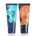 thumbnail image 1 of BEARDHOOD Tan Removal Scrub & Charcoal Peel Off Mask Combo, 1 of 5
