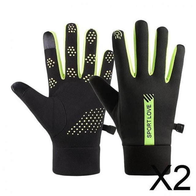 Guantes de esquí de invierno,Guantes de esquí de invierno con pantalla táctil, para dedos completos,Guantes impermeables a prueba de viento,clima frío,cálidos,Guantes para correr