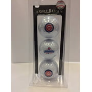UPC 637556100054 product image for Chicago Cubs World Series Champions MLB Licensed 3-Pack Golf Balls, NEW, | upcitemdb.com