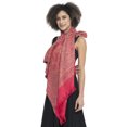 thumbnail image 4 of Weavers Villa Women's Pashmina Wool Blend Indian Handicraft Woven Shawls, Scarf, Wraps [Large Size: 40" X 80"], 4 of 5