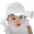 thumbnail image 6 of Kernelly Princess Beach Bucket Hats Girl Visor Cotton Sun Cap Floral Print Outdoor Hats, 6 of 6
